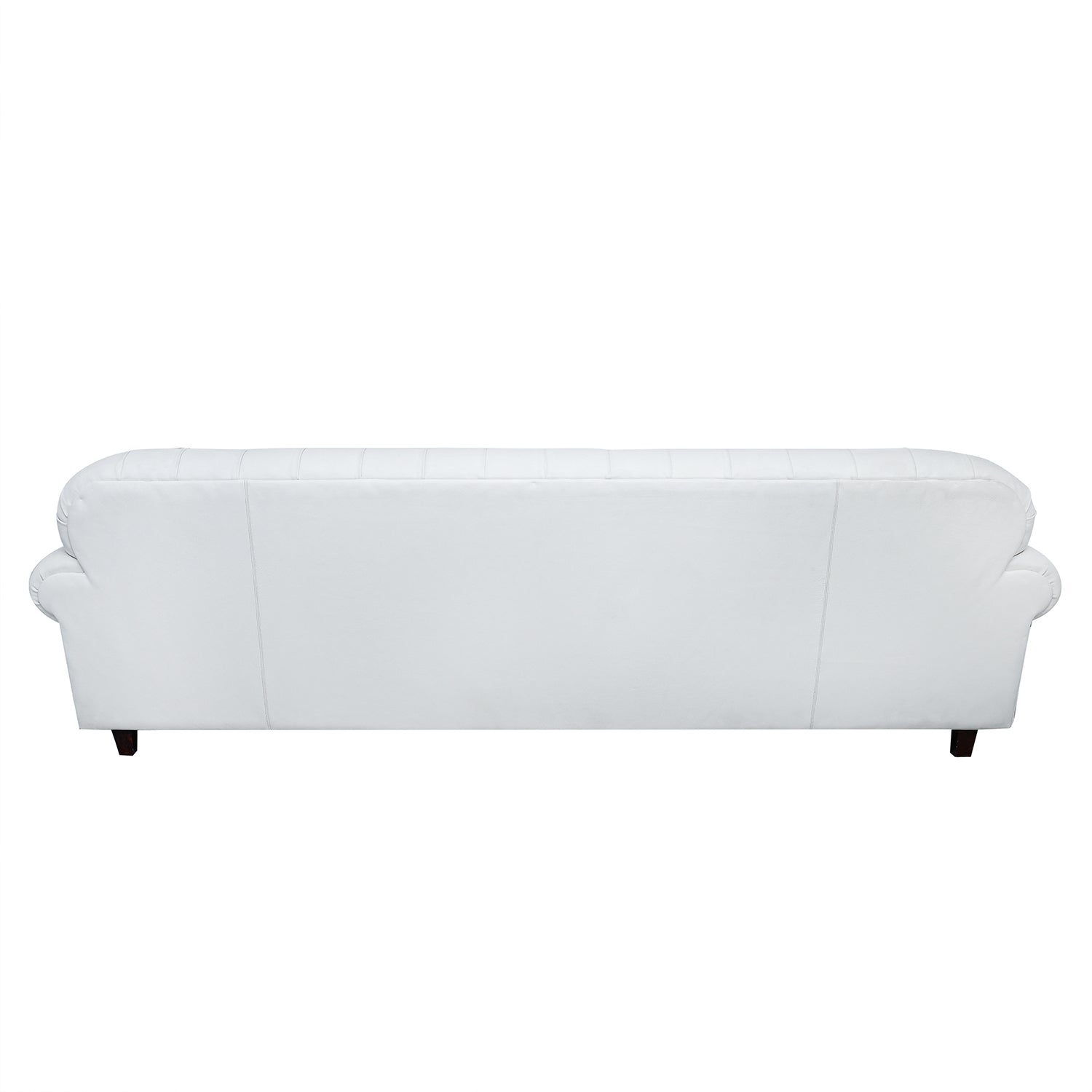 Henry Lear Leather Sofa Pearl Back